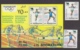 B0898 - SOMALIE Yv N°348/49 + BF ** JEUX OLYMPIQUES - Somalie (1960-...)