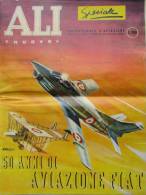ALI  Nuove - Spéciale - Quindicinale D'Aviazione 1958  - 50 Anni Di Aviazione FIAT - 50 Ans Avions Moteurs FIAT (2848) - Italiano