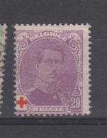 COB 131 * Neuf Avec Charnière - 1914-1915 Croix-Rouge