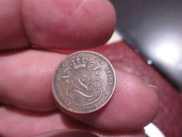 BELGIQUE - 1 Cent- 1901- TTB TEXTE FRANCAIS - VOIR PHOTOS - 1 Cent