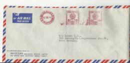 =Indien  BRIFE FLUGPOST 1974 - Airmail