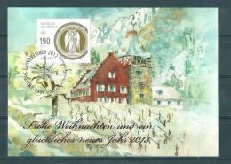 Liechtenstein: Carte  De Noël/ Nouvel An De La Poste 2013 - Brieven En Documenten