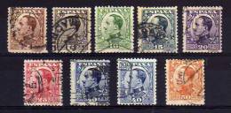 Spain - 1930/31 - King Alfonso XIII Definitives (Part Set) - Used - Usados