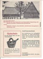 NORDWALDE: Carte De Reservation Reisebüro W. Schäpers Pour Visite Touristique, Cloppenburg,ect..... - Cars