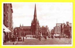 * Birmingham (Warwickshire - England - UK) * (H 1132 - Photo Brown) The Bull Ring, Animée, Oldtimer, Bus, CPA - Birmingham