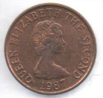 JERSEY 1 PENNY 1987 - Jersey