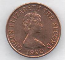 JERSEY 1 PENNY 1990 - Jersey