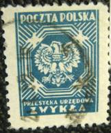 Poland 1945 Official Stamp - Used - Servizio