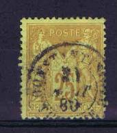 Levant 25 C  1879 Cancel Constantinopel - Gebraucht