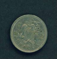 BARBADOS  -  1973  10 Cents  Circulated As Scan - Barbades