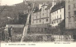 BAGLOS LES BAINS . Les Hotels - Le Bleymard