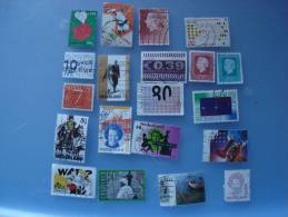 Lot De 20 Timbres Des Pays Bas - Collections