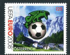 AUSTRIA / OSTERREICH 2007** - UEFA "Euro 2008" - 1 Val. MNH Come Da Scansione - UEFA European Championship