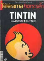 Tintin L'aventure Continue Télérama Hors Série De Janvier 2003 - Tintin