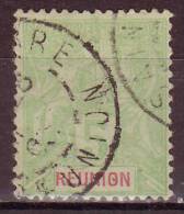 REUNION - 1900 - YT N° 46  -  Oblitéré - - Used Stamps