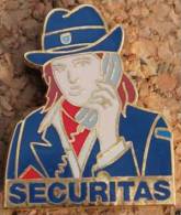 SECURITAS FEMME  -    (BLEU) - Polizia