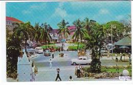 PO5146# BAHAMAS - NASSAU - RAWSON SQUARE - AUTO - CARROZZE CAVALLI - POLIZIA STRADALE  VG 1976 - Bahamas