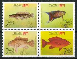 1990 Macao Pesci Fishes Fische Pissons Set MNH** Spa211 - Nuevos