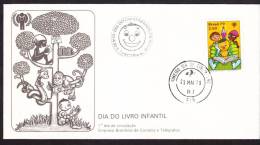 O) 1979 BRAZIL,CHILDREN'S BOOK DAY.FIRST DAY COVER. - FDC