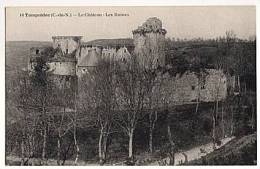 CPA 22 TONQUEDEC - Le Chateau - Les Ruines - Tonquédec