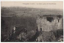 CPA 22 TONQUEDEC - Les Ruines, Prises Du Grand Donjon - Tonquédec