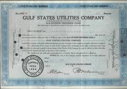 GULF STATES UTILITIES COMPANY - 40 SHARES - 07.09.1948 - 2 SCANS - G - I