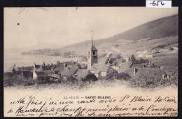 Saint-Blaise : L'église, Les Toits, Les Vignes, Vers 1900 (-654) - Saint-Blaise