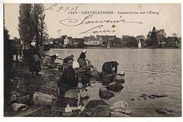 CPA 22 CHATELAUDREN - Lavandieres Sur L Etang - Châtelaudren