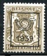 BE  PO 420   X   ---   Série 15  --  1939 - Typo Precancels 1936-51 (Small Seal Of The State)