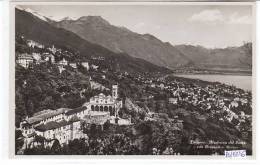 PO5216# SVIZZERA - LOCARNO - MADONNA DEL SASSO CON ORSELINA E BRIONE  No VG - Brione Sopra Minusio