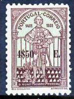 Portugal 1931 AF#542* D.Nuno 4$50 Mint HCV  (x0384) - Unused Stamps