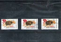 2000 - Serie Courante / Insecte  Mi No 5496/5498 Et Yv No 4613/4515 - Gebraucht