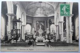 80 : Flixecourt - Intérieur De L´Eglise - Animée - Flixecourt