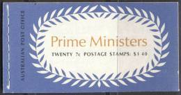 AUSTRALIAN -  PRIME MINISTERS BOOKLET COMPLETE - **MNH - 1972 - Booklets