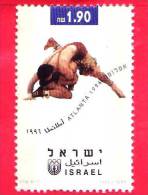 ISRAELE -  ISRAEL  - 1996 - USATO - Sport - Giochi Olimpici Di Atlanta -  Judo - 1.90 - Usados (sin Tab)