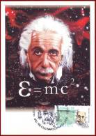 Romania 2004 - Albert Einstein Maxicard, Physics, Relativity Theory Maximum Card, Energy - Albert Einstein