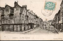 14...CALVADOS...LISIEUX......LA PLACE GAMBETTA..DOS AV 1900..ECR ITE.. .. . . ‹(•¿• )› - Lisieux