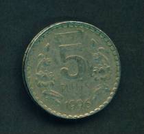 INDIA  -  1996  5 Rupees  Circulated As Scan - Inde