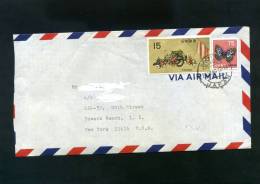 S3869 POSTA AEREA AIR MAIL DA GIAPPONE A USA 1969 - Luftpost