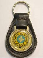 Porte-clé / Médaille Sûreté Du Québec, Police - Policia