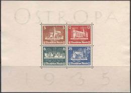 GERMAN - REICH - OSTROPA -  Bl. 3  - (*)MNH - 1935 - EXELENT - Blocchi