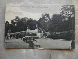 Chemnitz   - Brunnen Mit Den Schilling'schen Figuren Am Neuen Theater -   Feldpost 1916   D86034 - Chemnitz