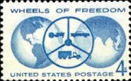 USA 1960 Scott 1162, Wheels Of Freedom, MNH ** - Unused Stamps