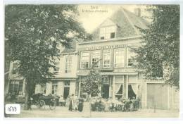 SLUIS * Hotel 't Hof Van Brussel * ANSICHTKAART * ZEELAND (1533) CPA * GELOPEN IN 1929 NAAR ANTWERPEN - Sluis