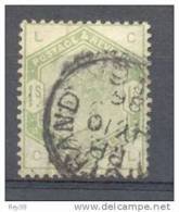 1 PENNY VERDE 1883-84  STANLEY GIBBONS 196 CATALOGO 240 EUROS - Oblitérés