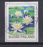 Finland 1996 Mi. 1350    1 LK (1. Klasse) Pflanze Weisse Seerose - Gebraucht