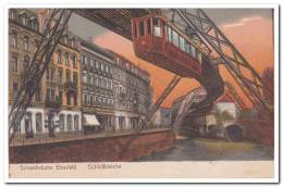 Elberfeld 1911 Schwebebahn Schlossbleiche - Wuppertal