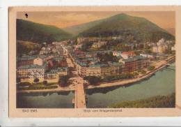 BR42135 Blick Vom Kriegerdenkmal   Bad Ems     2 Scans - Bad Ems