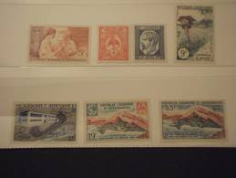 N. CALEDONIE - 1960 POSTE 7 Valori - NUOVI(++)-TEMATICHE - Unused Stamps