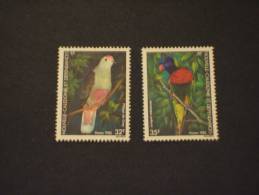 N. CALEDONIE - 1982 UCCELLI 2 Valori - NUOVI(++)-TEMATICHE - Unused Stamps